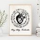 Mary Shelley 'Beware For I Am Fearless, And Therefore Powerful' Art Print