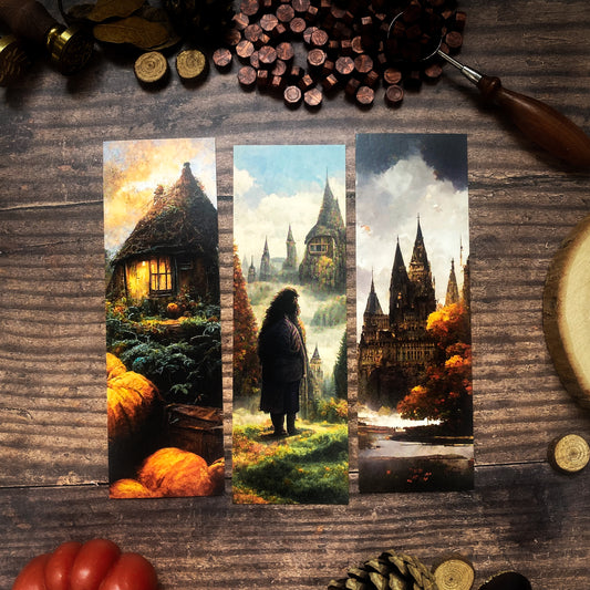 Autumnal Hogwarts Bookmark Collection