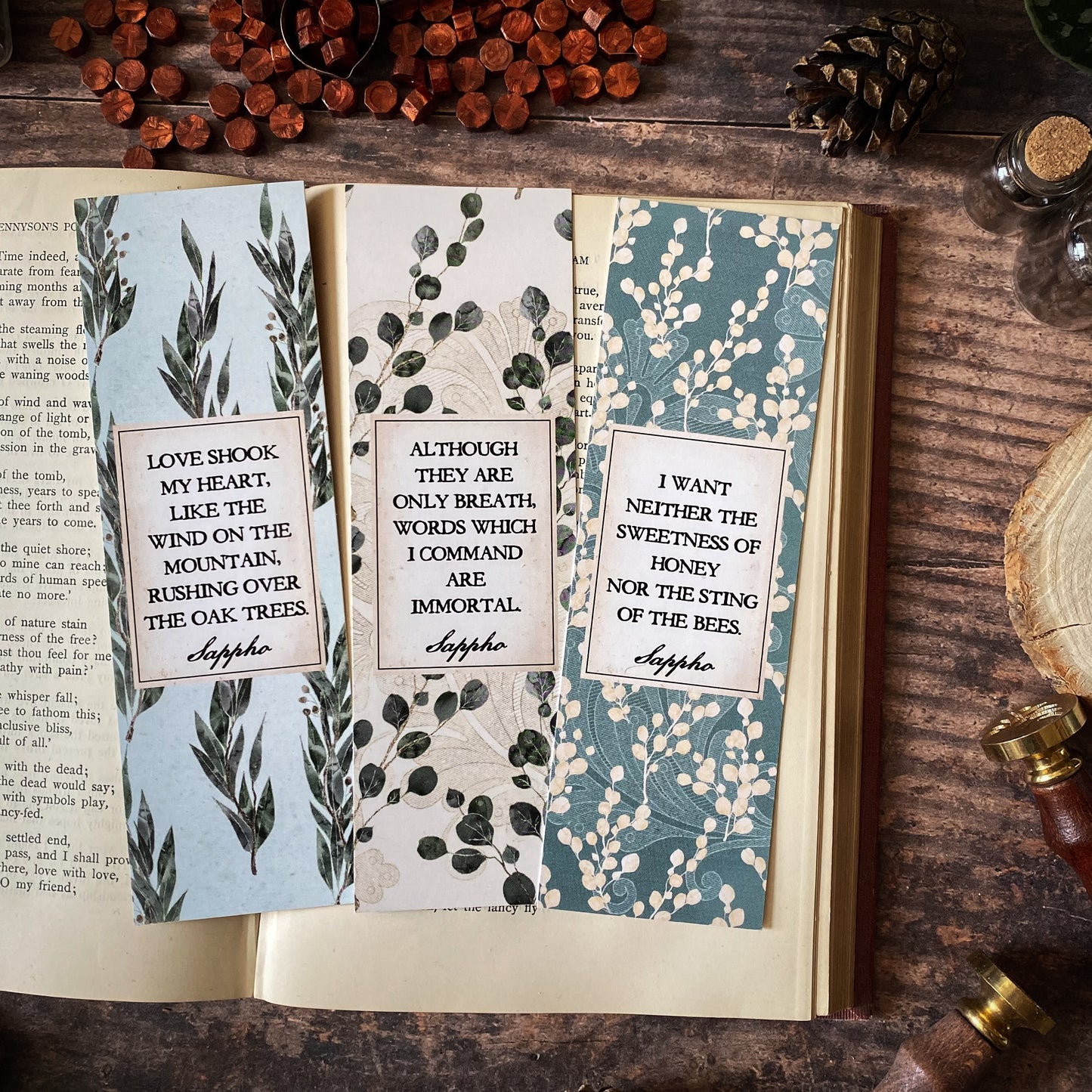 Sappho Bookmark Collection