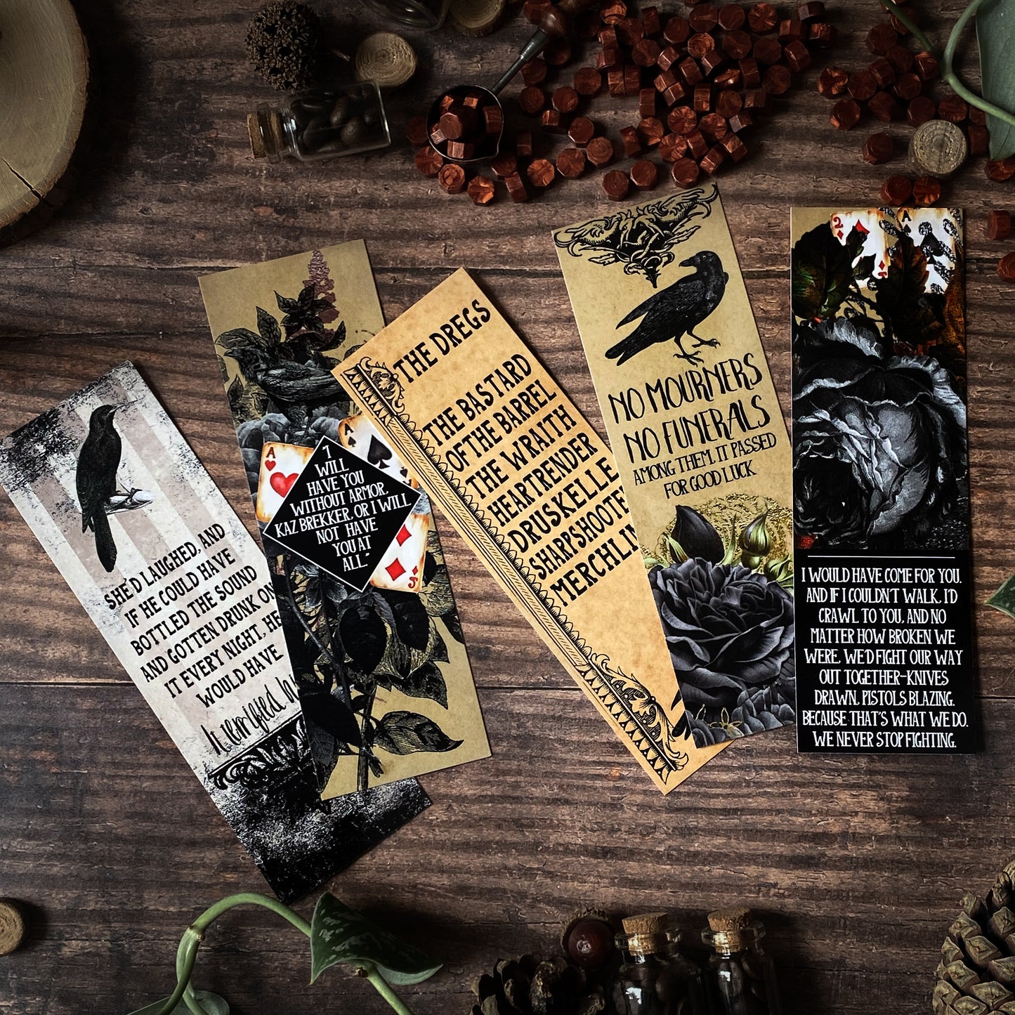 Six of Crows Bookmark Collection
