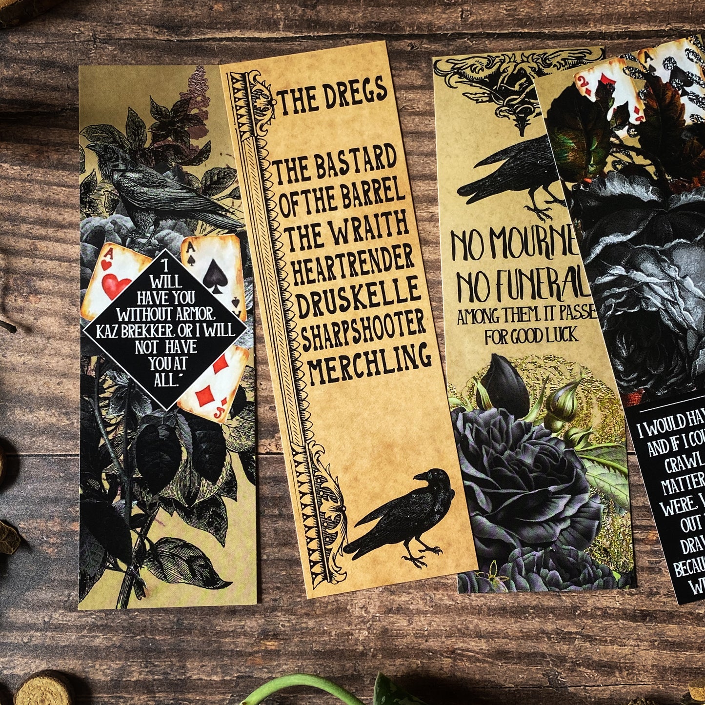 Six of Crows Bookmark Collection